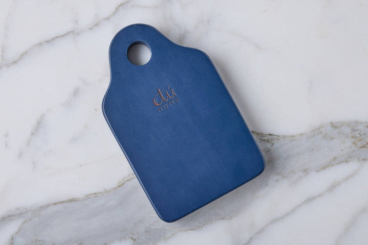 Dutch Cheese Board with Spreader, Small, Navy Blue - Gabrielle's Biloxi