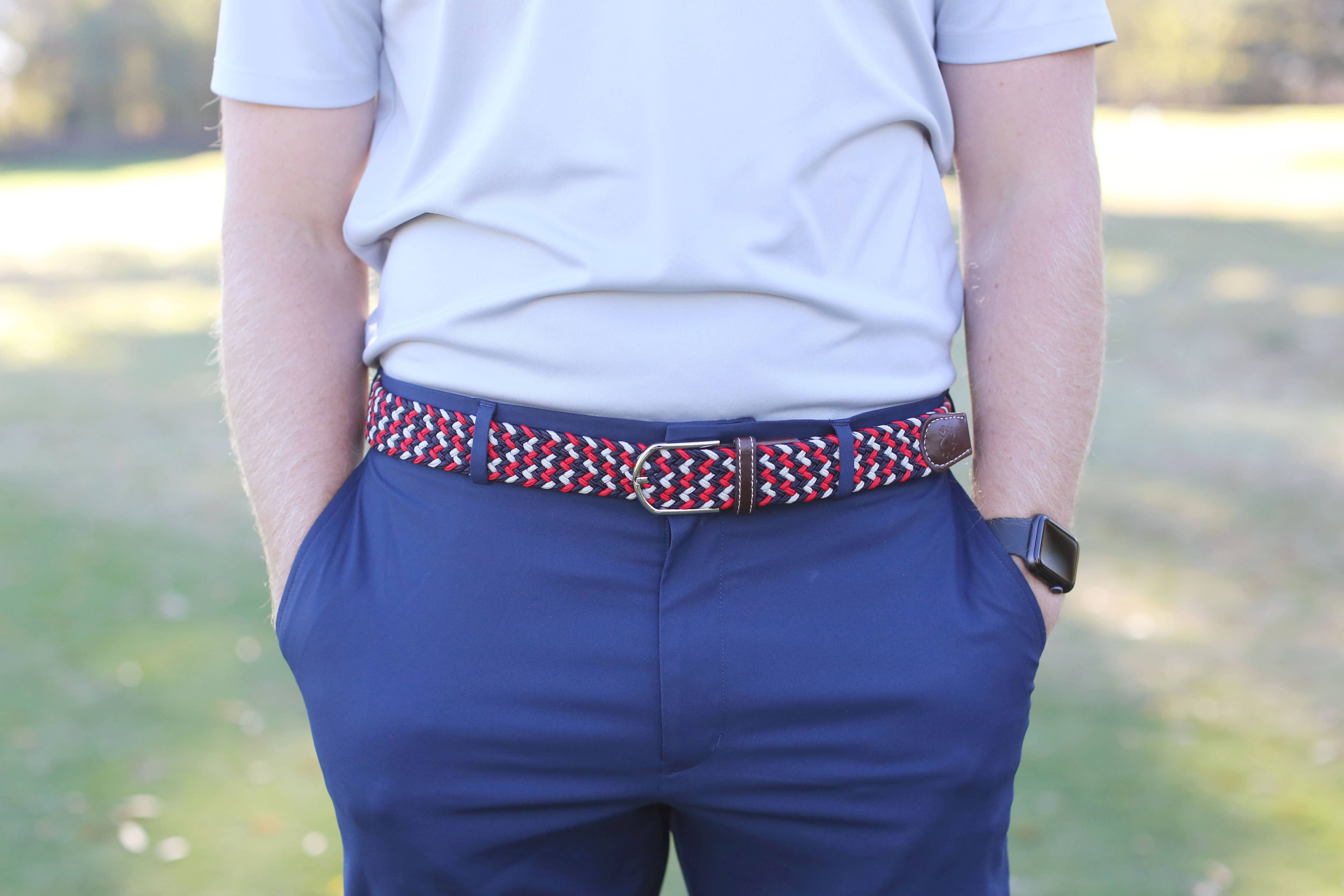 The Oxford Woven Stretch Belt - Gabrielle's Biloxi