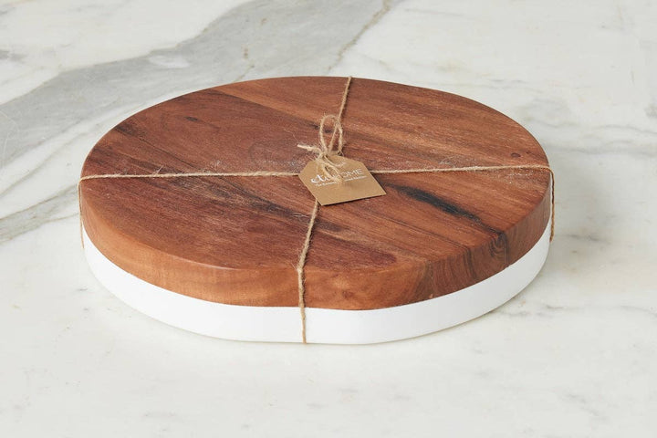 Medium White Mod Block - Gabrielle's Biloxi