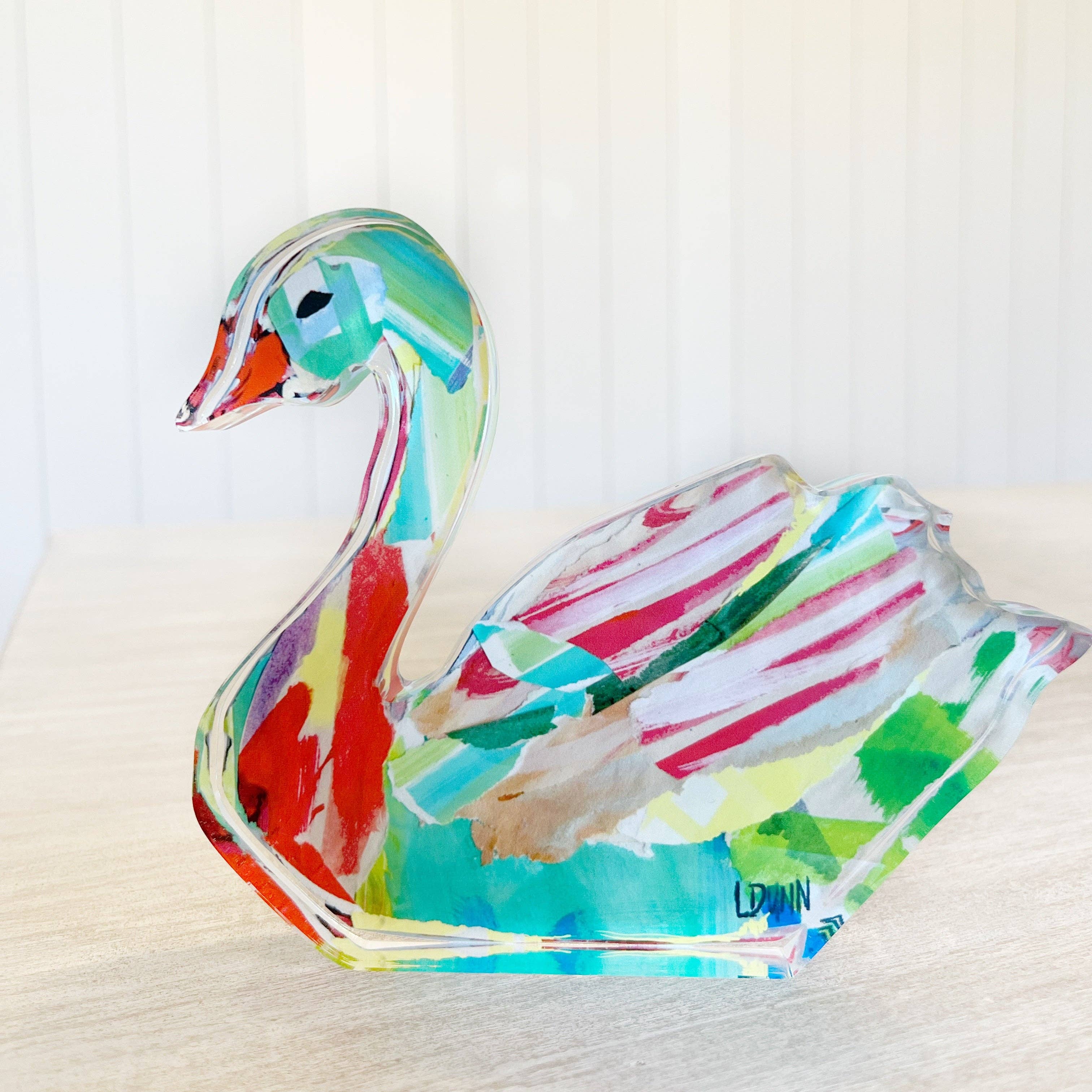 Swan Acrylic - Gabrielle's Biloxi