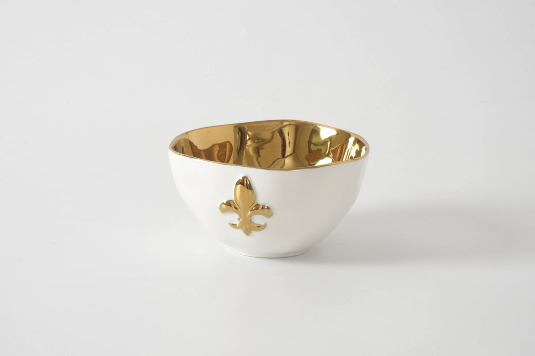 Pampa Bay Small Bowl - Fleur-De-Lis