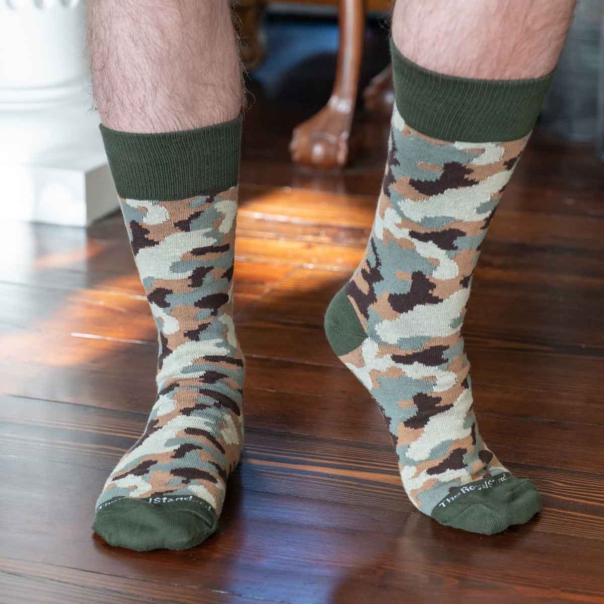 Men's Camo Socks - Gabrielle's Biloxi