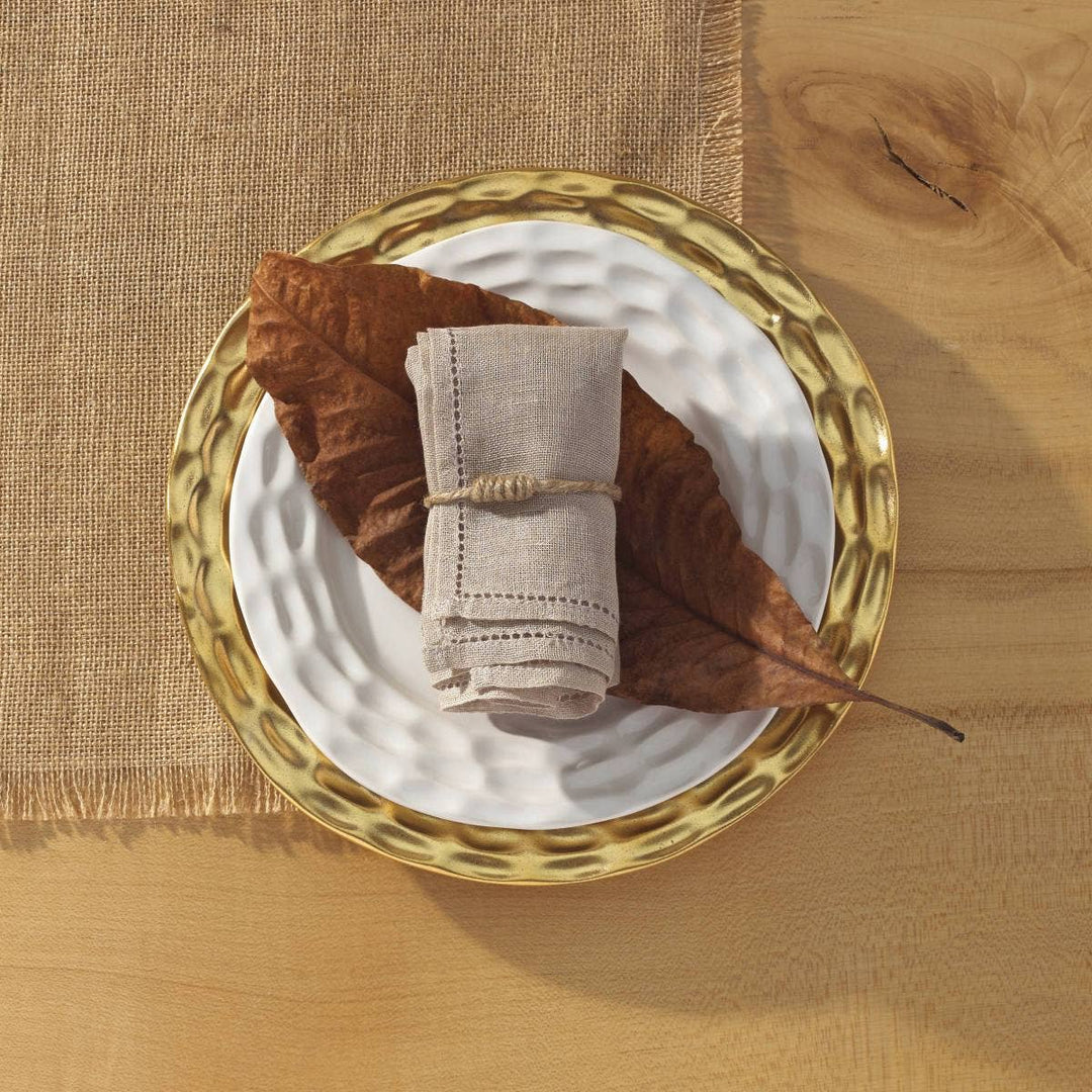 Truro Dinner Plate - Gold - Gabrielle's Biloxi