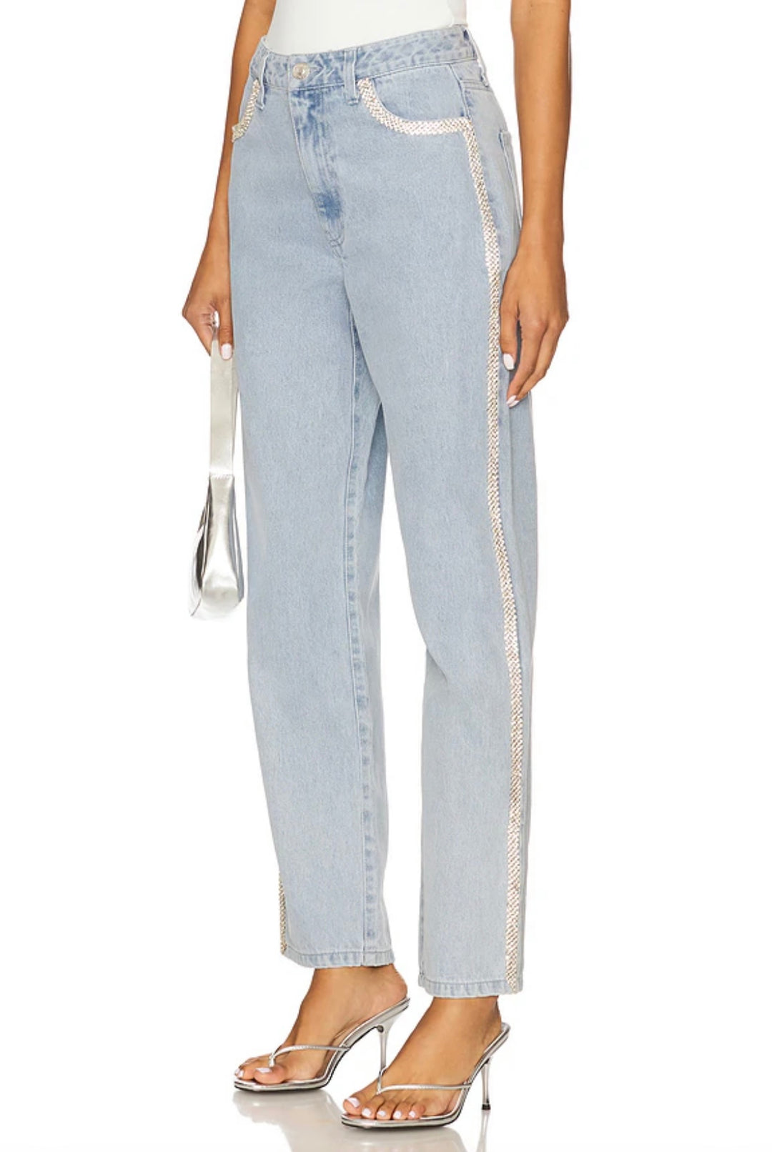 Show Me Your Mumu Icon Jeans - Indigo/Rhinestone - Gabrielle's Biloxi