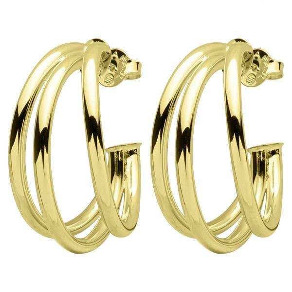 Sheila Fajl Claire Triple Hoops - Gabrielle's Biloxi