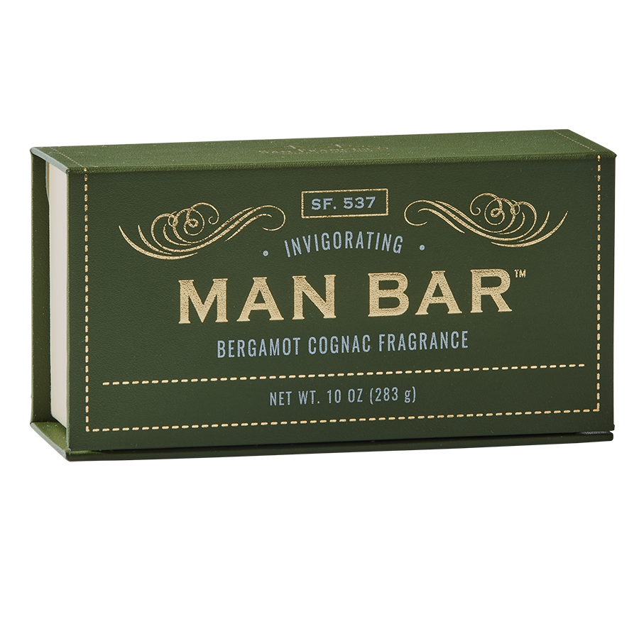 Bergamot & Cognac 10oz Man Bar - Gabrielle's Biloxi