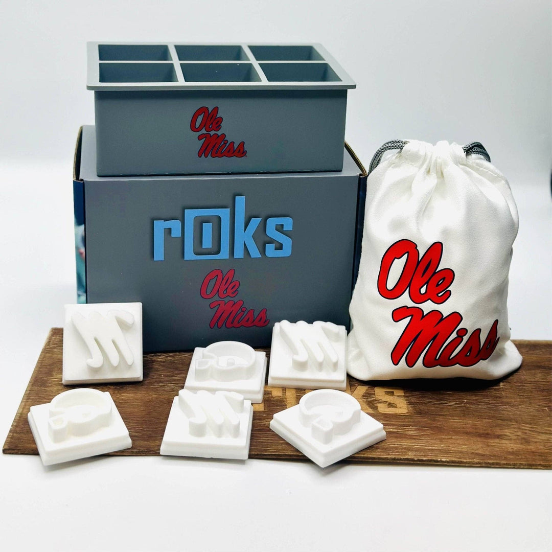 Ole Miss Custom Cocktail Ice Tray - Bundle - Gabrielle's Biloxi