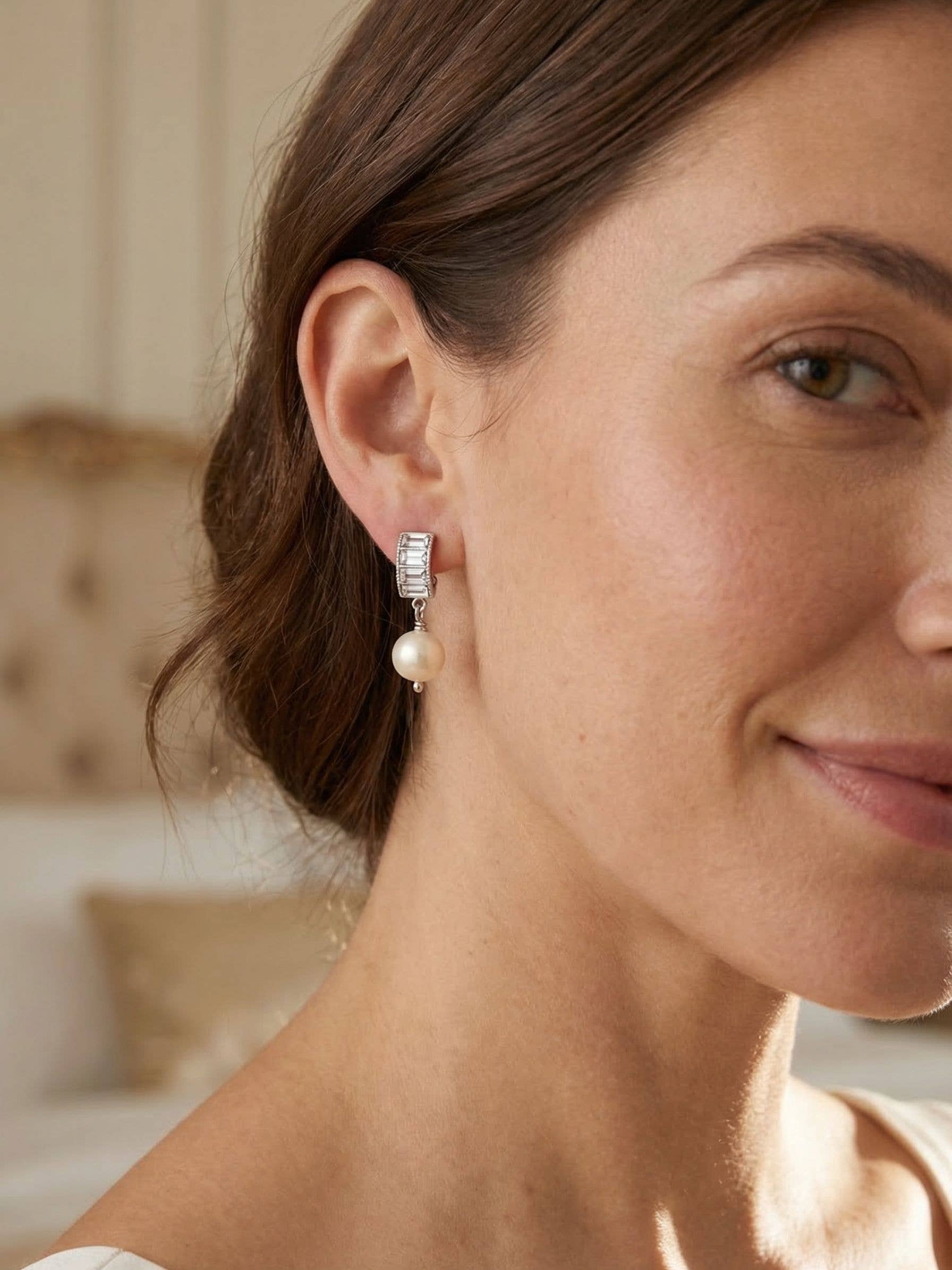 Sorrelli Cressida Dangle Earrings - Crystal
