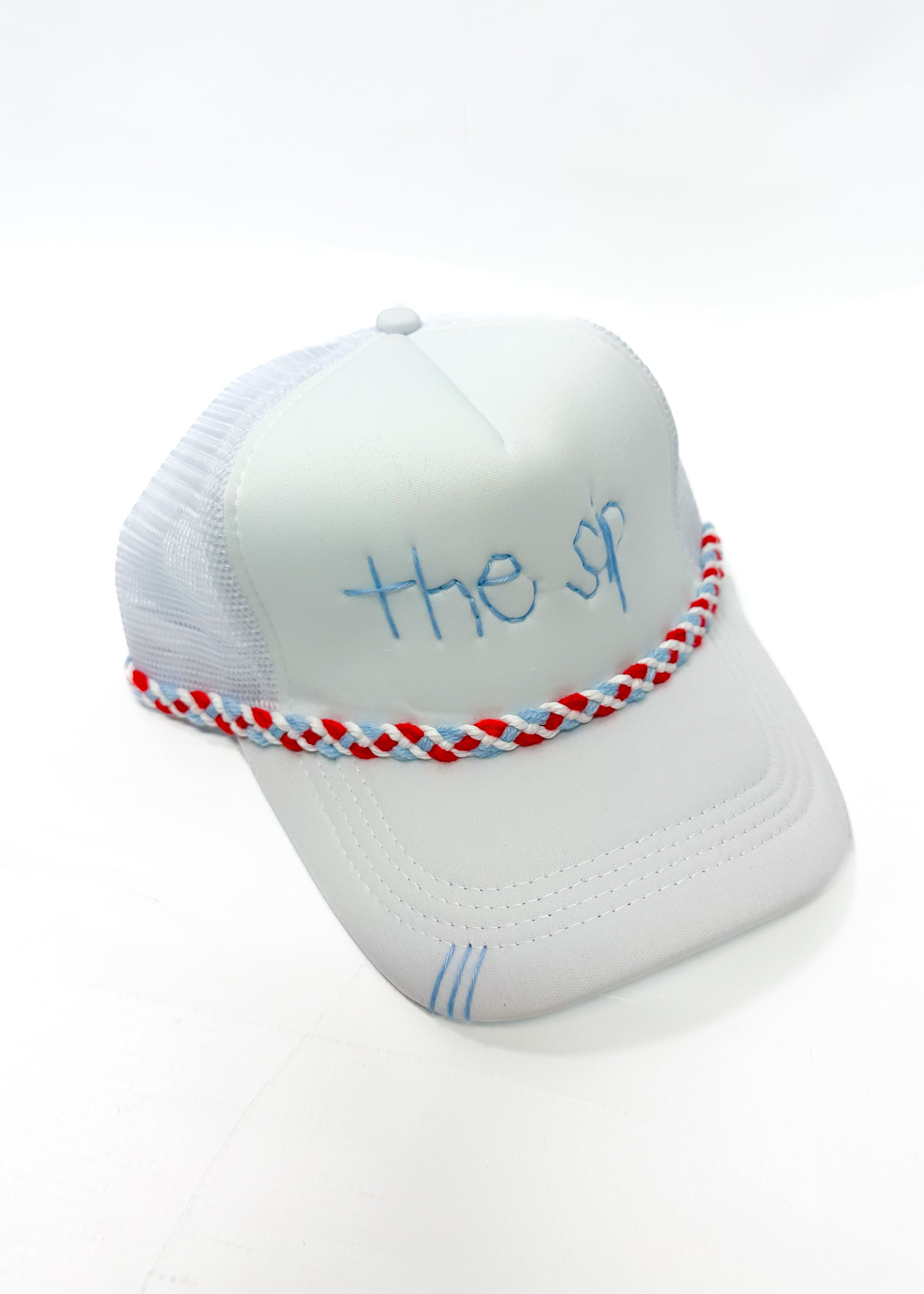 The Sip Trucker Hat - White - Gabrielle's Biloxi