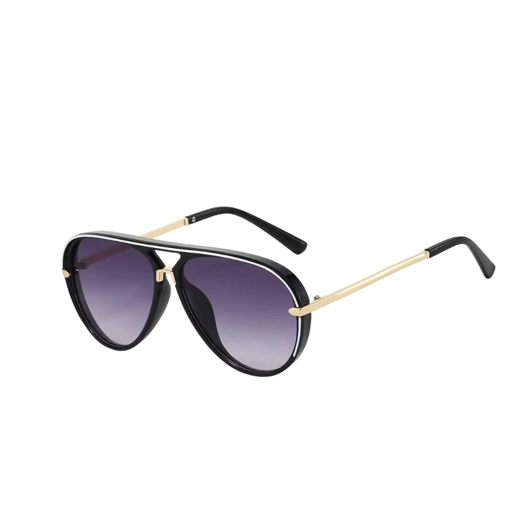 Montecito Sunglasses - Black/White