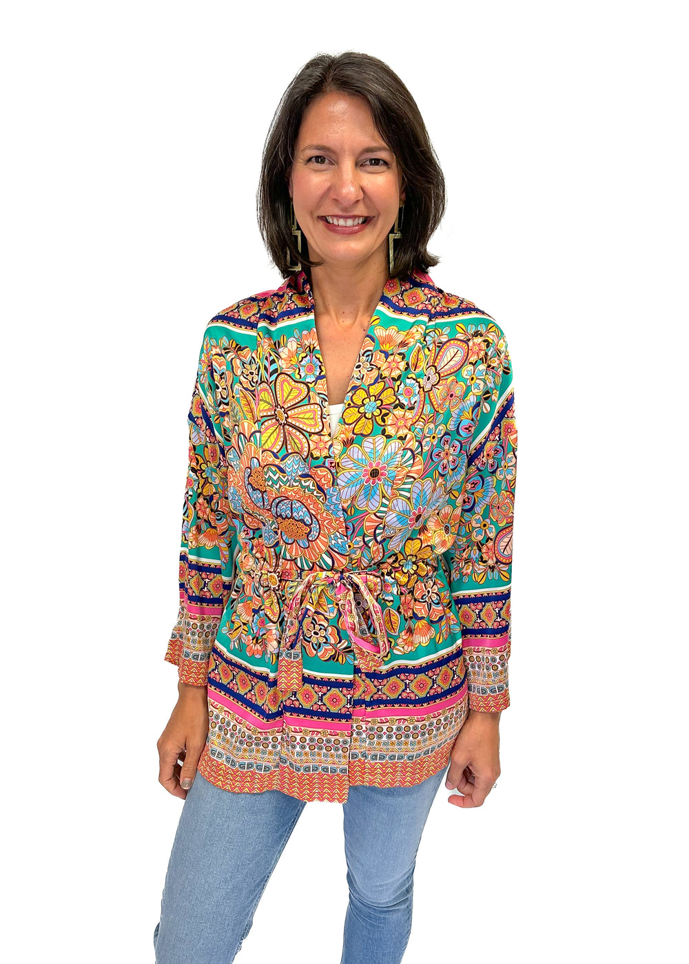 Molly Bracken Kimono with Tie - Gabrielle's Biloxi