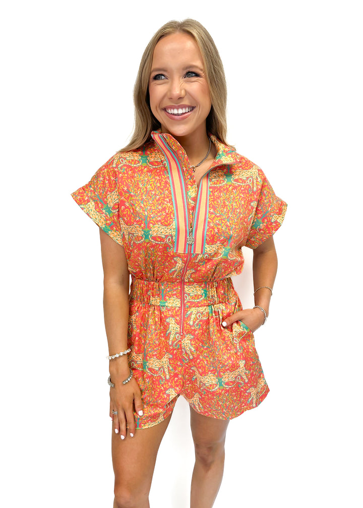 Emily McCarthy Poppy Romper - Cloister - Gabrielle's Biloxi