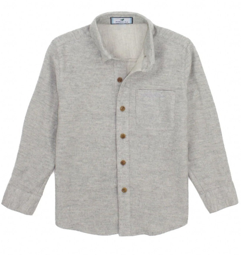 Properly Tied Breeze Shirt - Pewter - Gabrielle's Biloxi