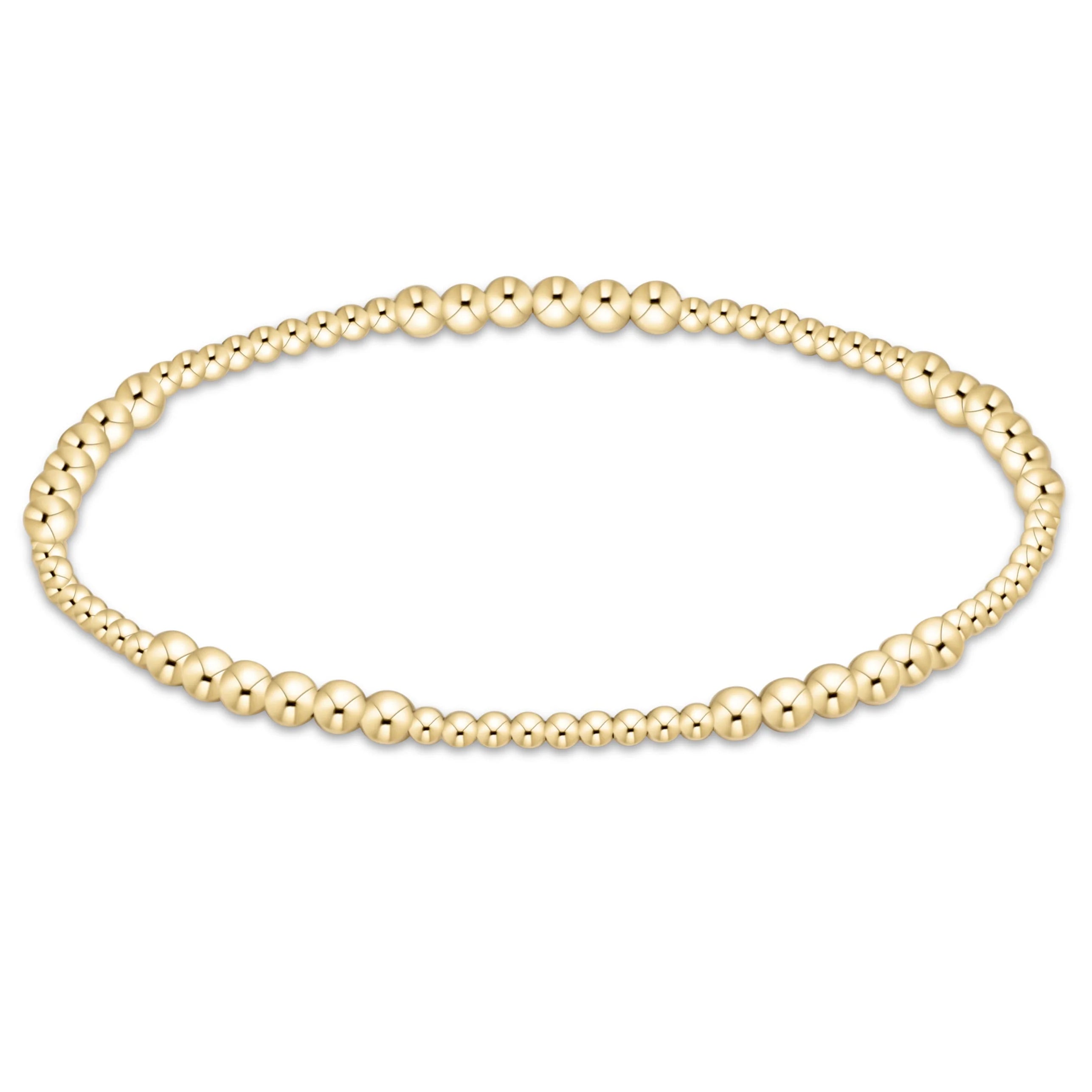 ENewton Blissful Gold 3mm Bracelet