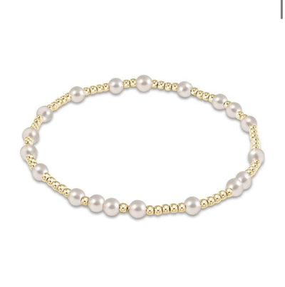ENewton Hope Unwritten 6mm Bead Bracelet - Pearl - Gabrielle's Biloxi