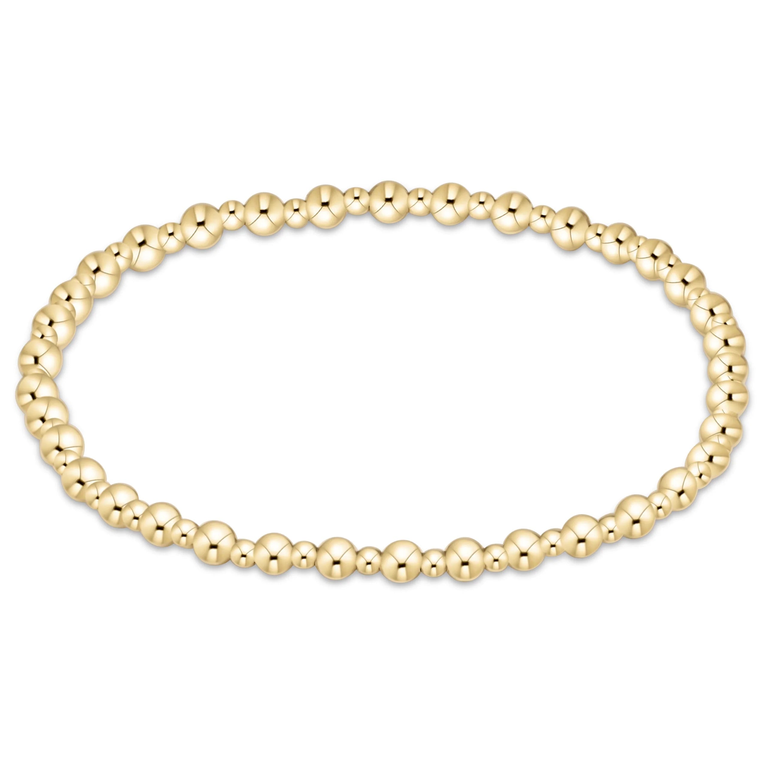 ENewton Grateful Gold 3mm Bracelet