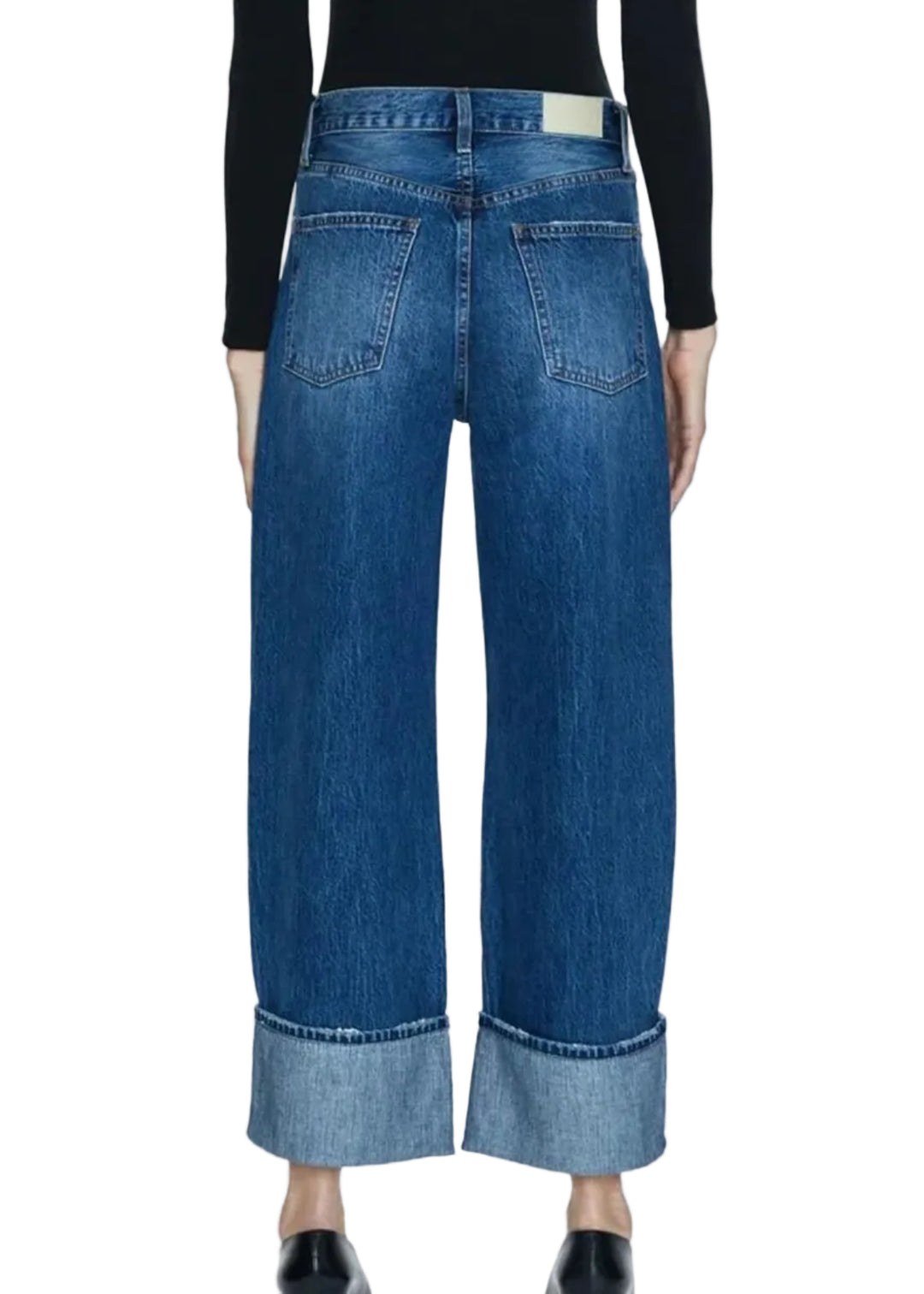 Pistola Ryder High Rise Cuffed Straight - Fulton