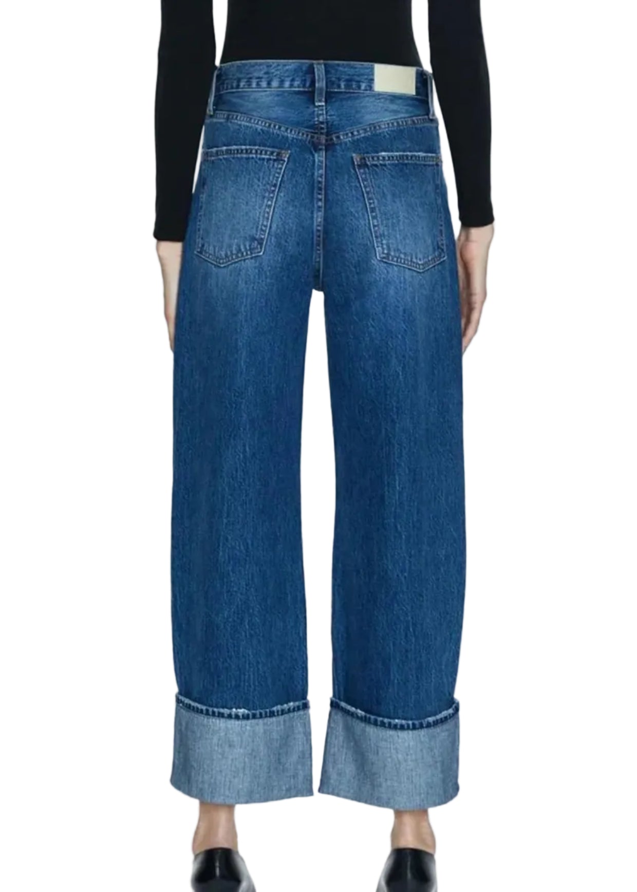 Pistola Ryder High Rise Cuffed Straight - Fulton