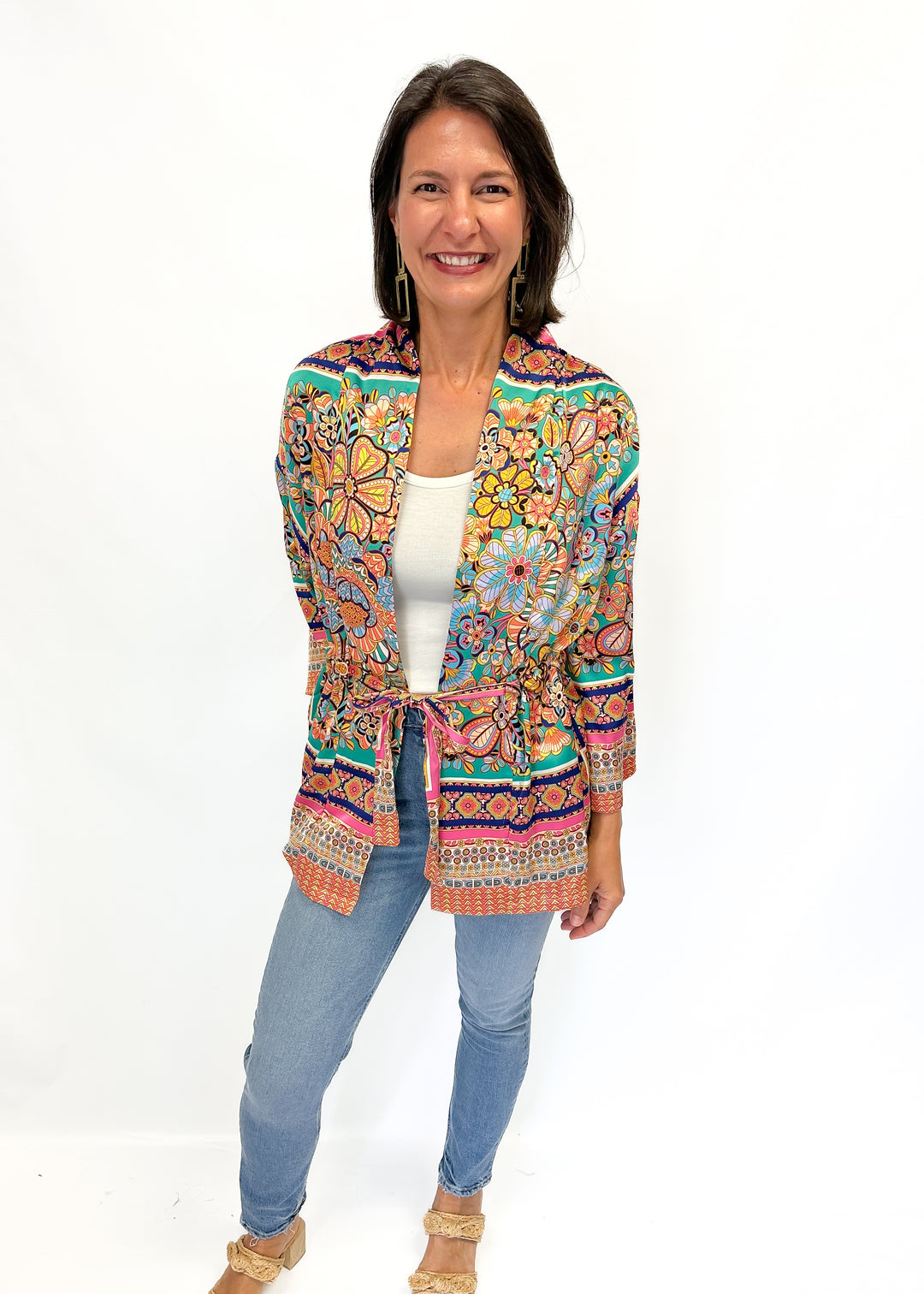 Molly Bracken Kimono with Tie - Gabrielle's Biloxi