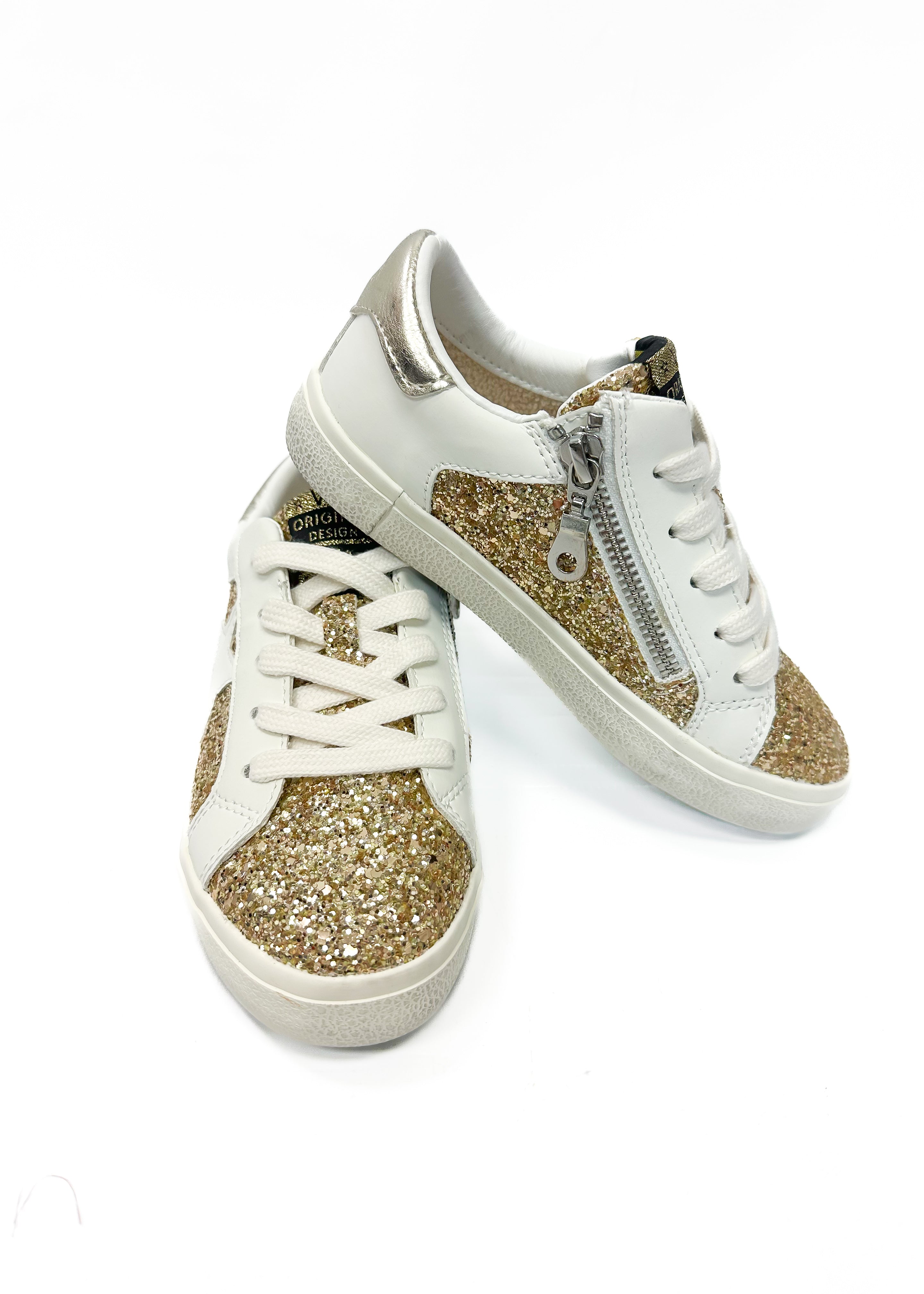 Vintage Havana Vail White Gold Glitter - Youth - Gabrielle's Biloxi