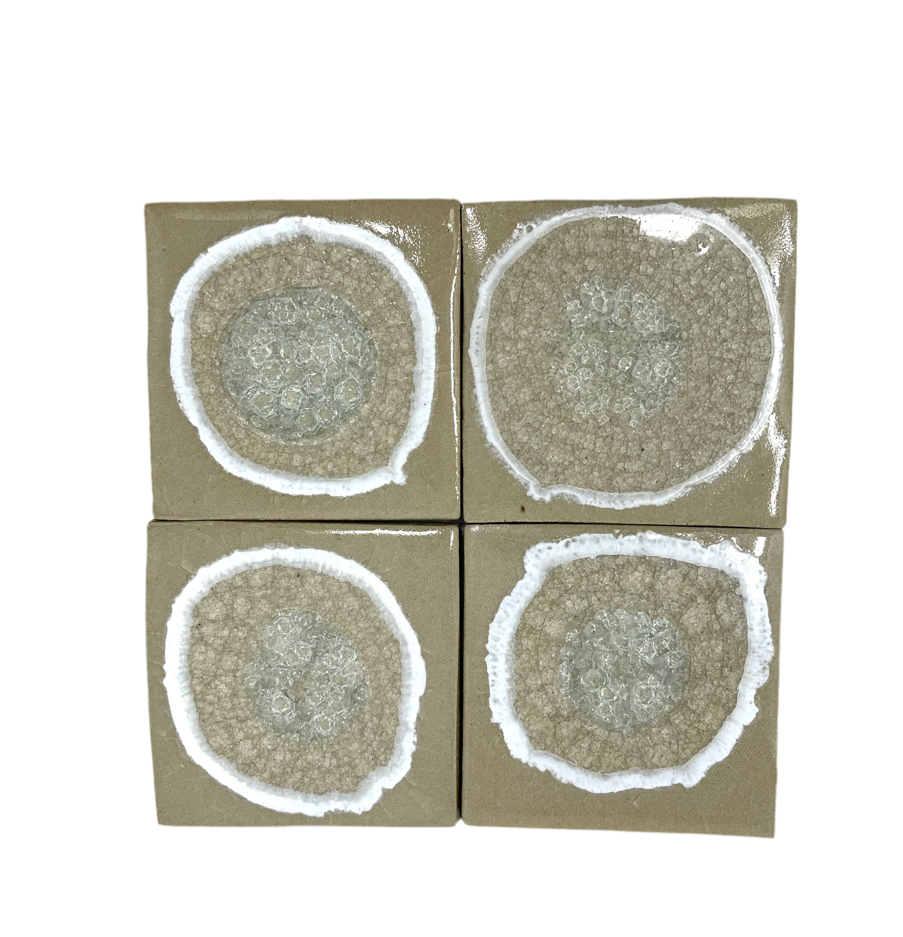 Dock 6 Pottery Coaster Set of 4 - Sand - Gabrielle's Biloxi