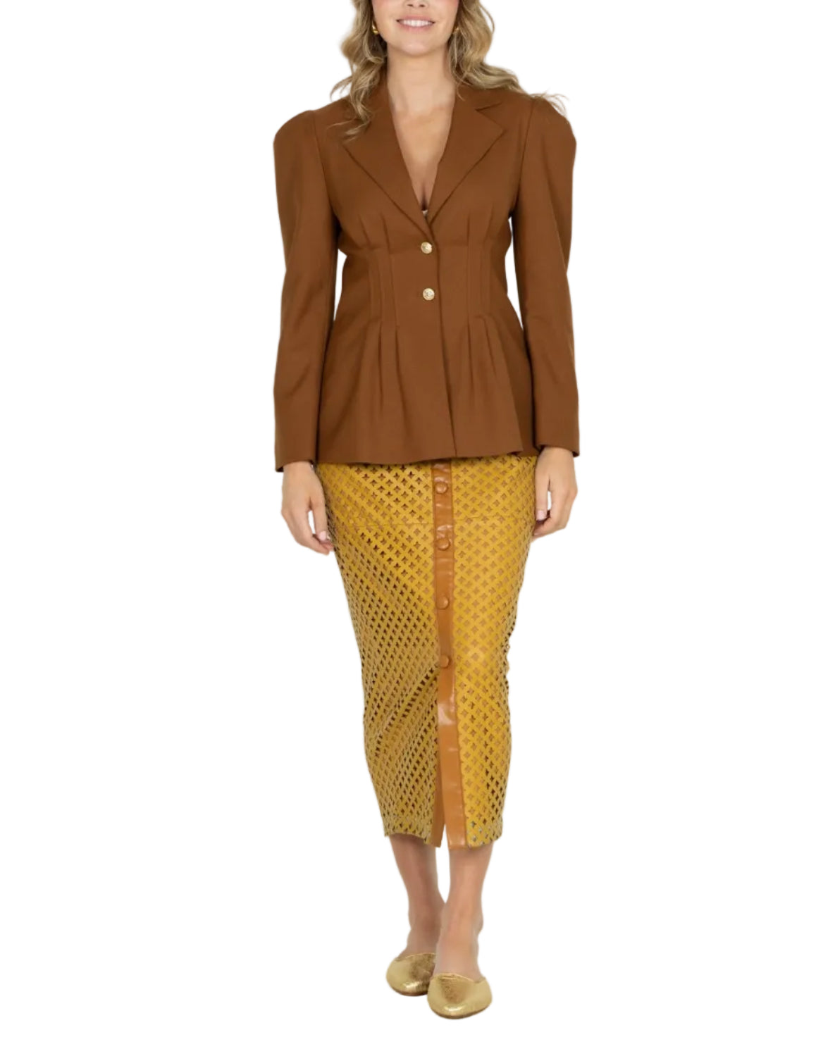 Stella Blazer - Pecan