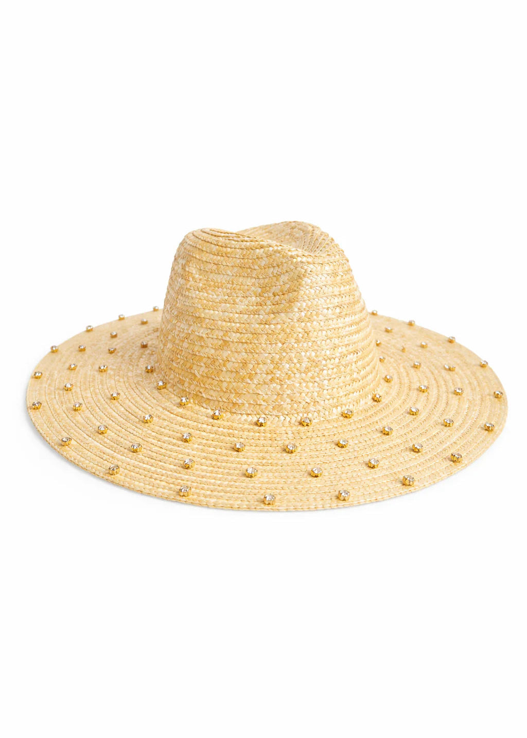 Roma Crystal Straw Hat