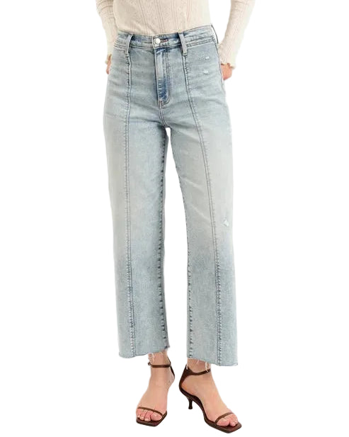DAZE Pleaser High Rise Wide Ankle - Cupid - Gabrielle's Biloxi