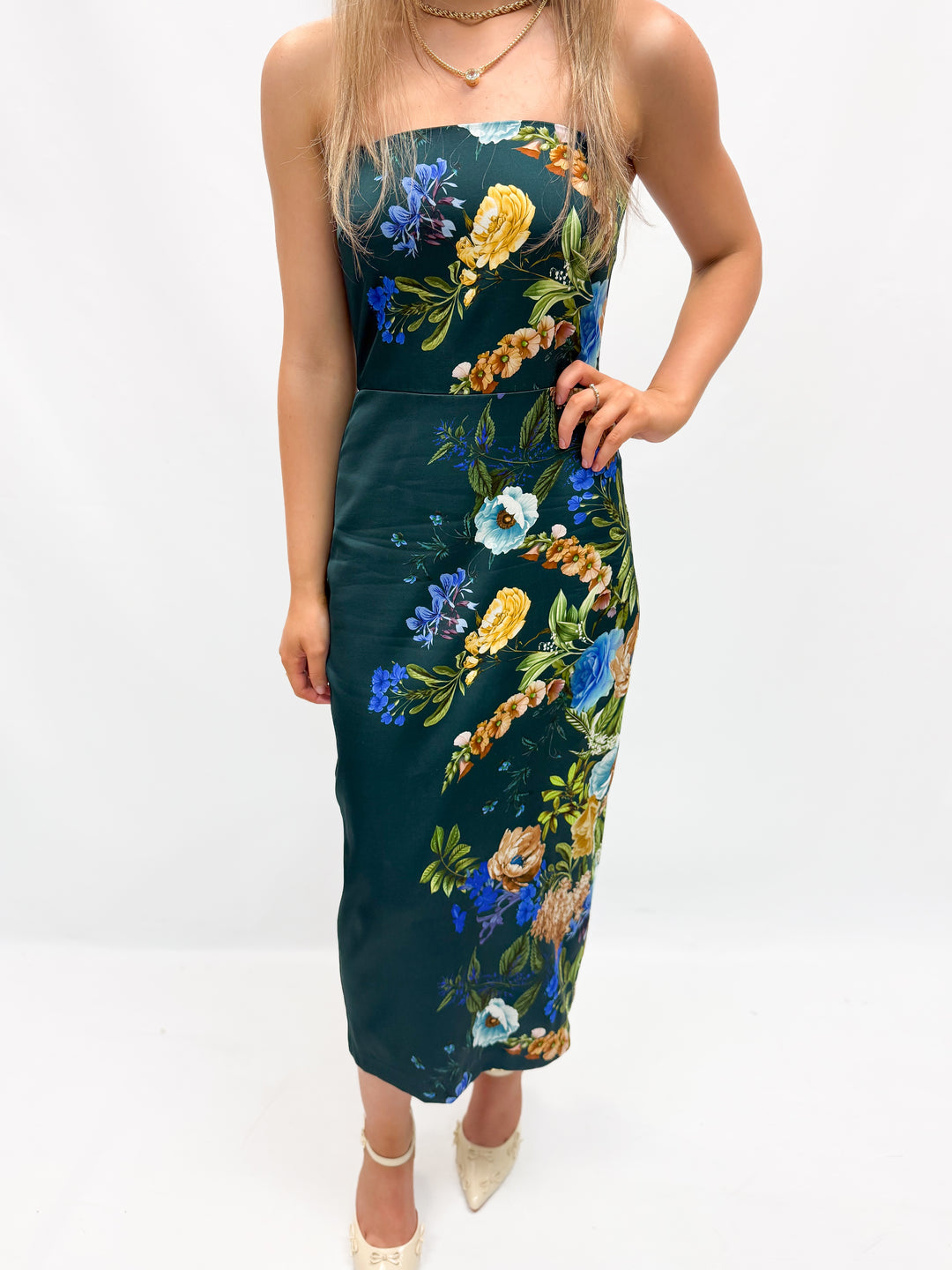 Amanda Uprichard Shawna Dress - Paradise Print