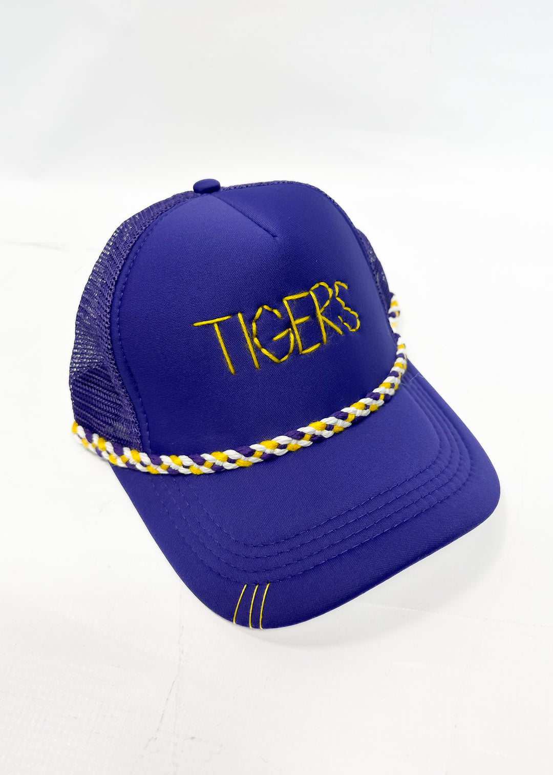 Tigers Trucker Hat - Purple - Gabrielle's Biloxi