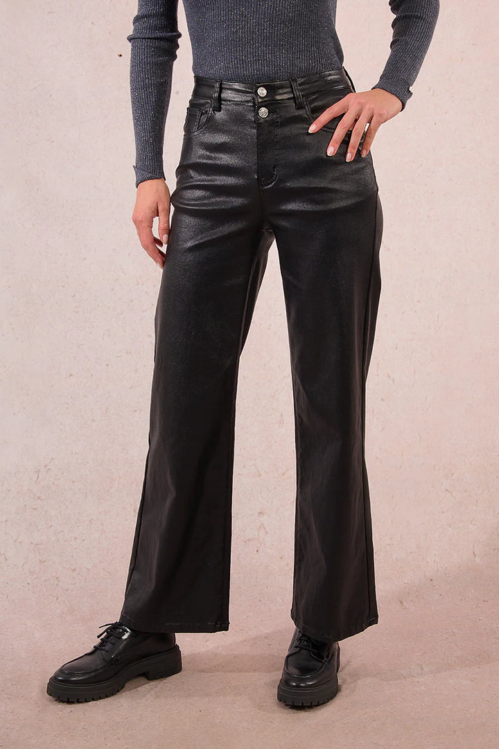 Ladies Woven Pants - Black