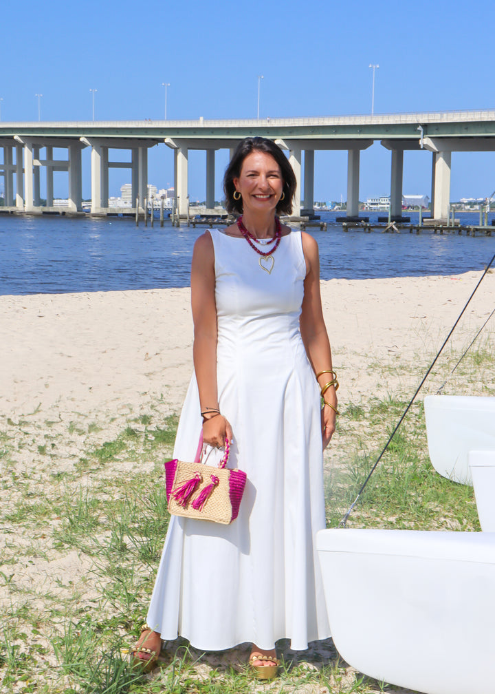 Favorite Daughter The Catherine Dress - Bright White - Gabrielle's Biloxi