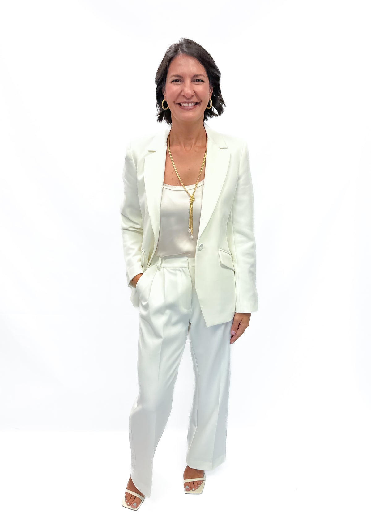 Favorite Daughter The Favorite Blazer - Ivory - Gabrielle's Biloxi