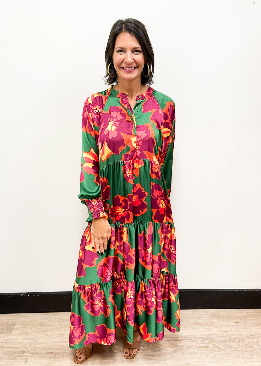 LBLOX Floral Maxi Dress - Gabrielle's Biloxi