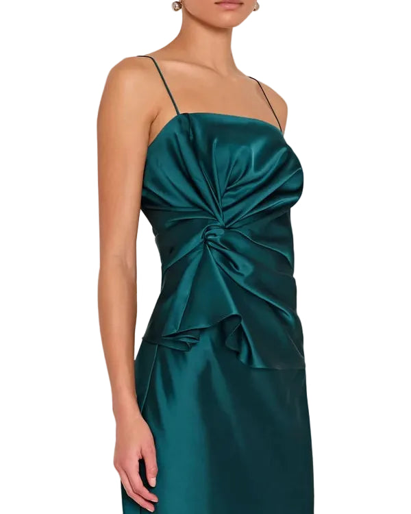 Amanda Uprichard Maci Top - Malachite