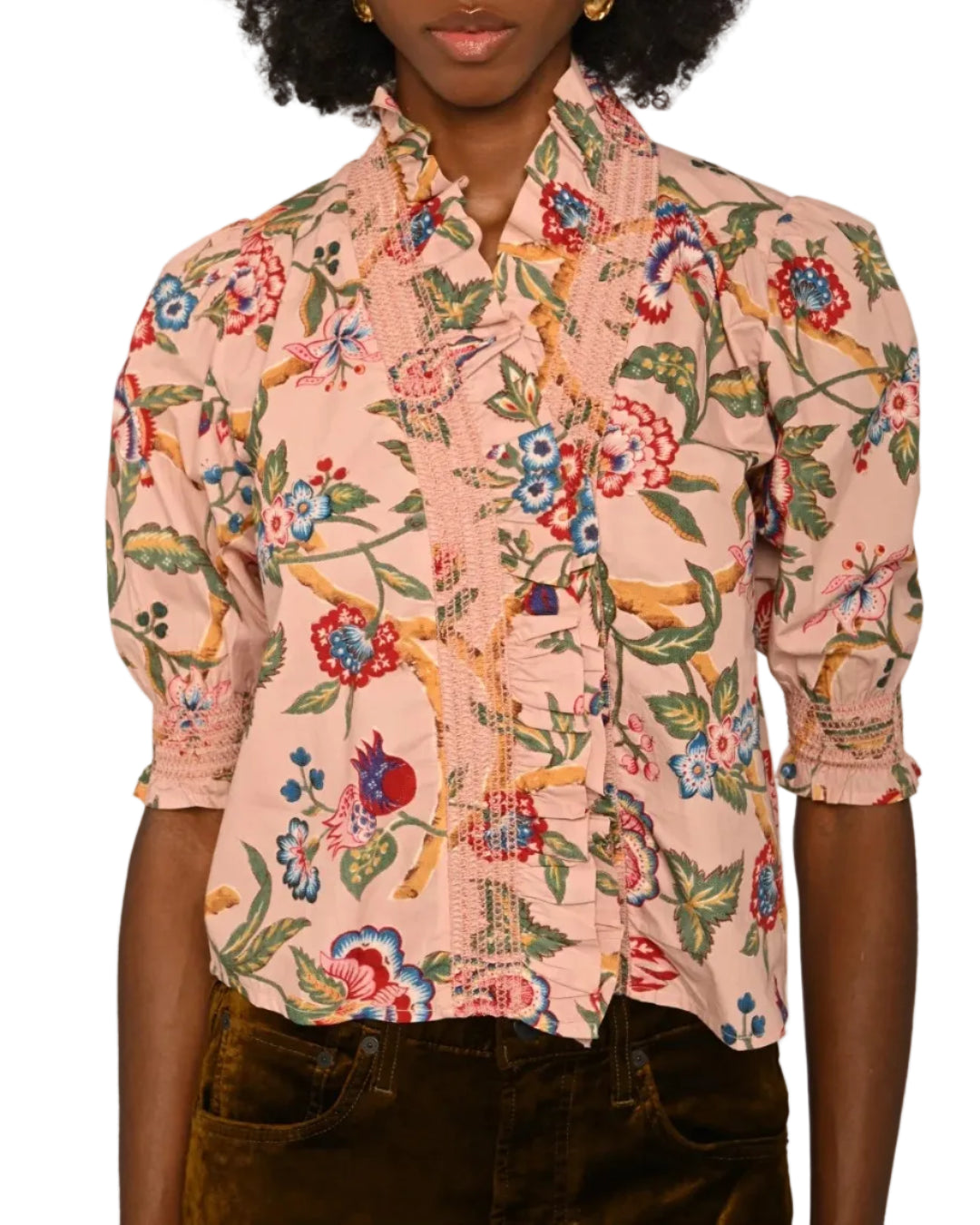 Love The Label Zuri Top - Jessa Floral Print