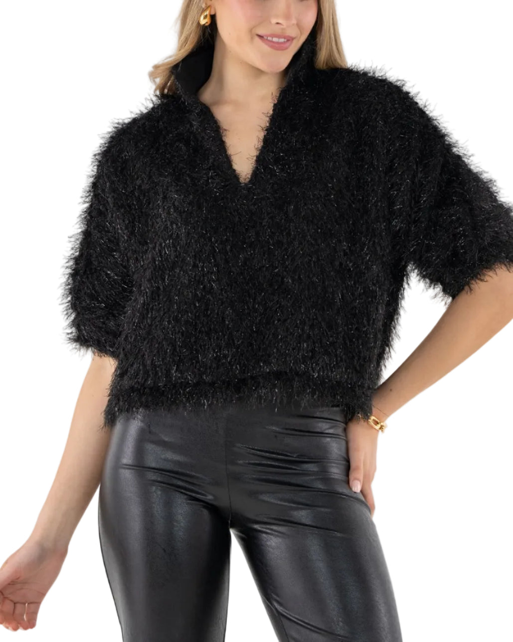 Estelle Top - Black Tie