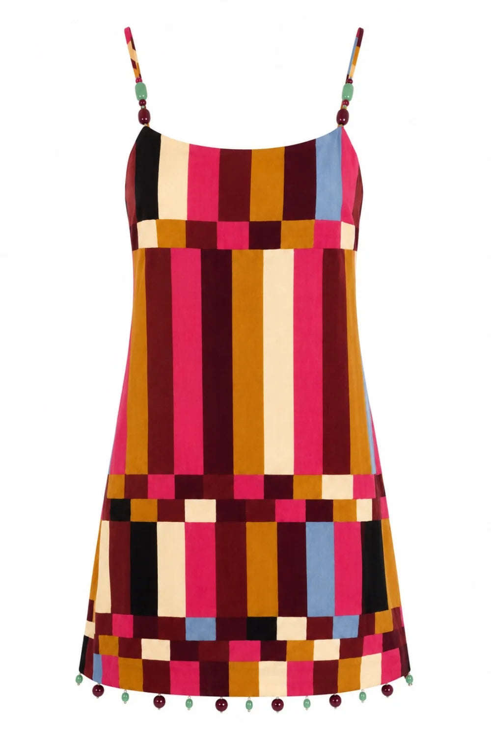 Anna Cate Harper Dress - Autumn Stripe