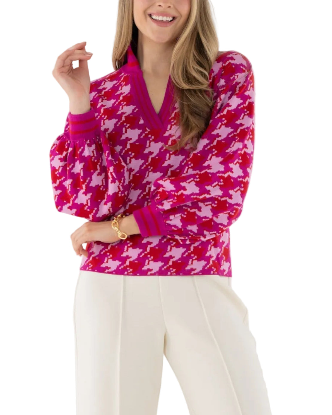 Lolli Sweater - Houndstooth