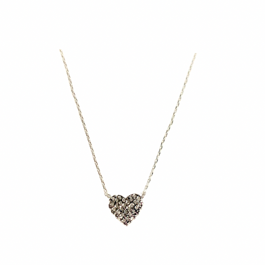 LBLOX Heart Necklace - Silver - Gabrielle's Biloxi