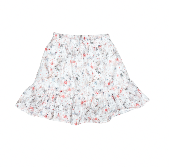 LBLOX TWEEN Detailed Eyelet Skort - Floral - Gabrielle's Biloxi
