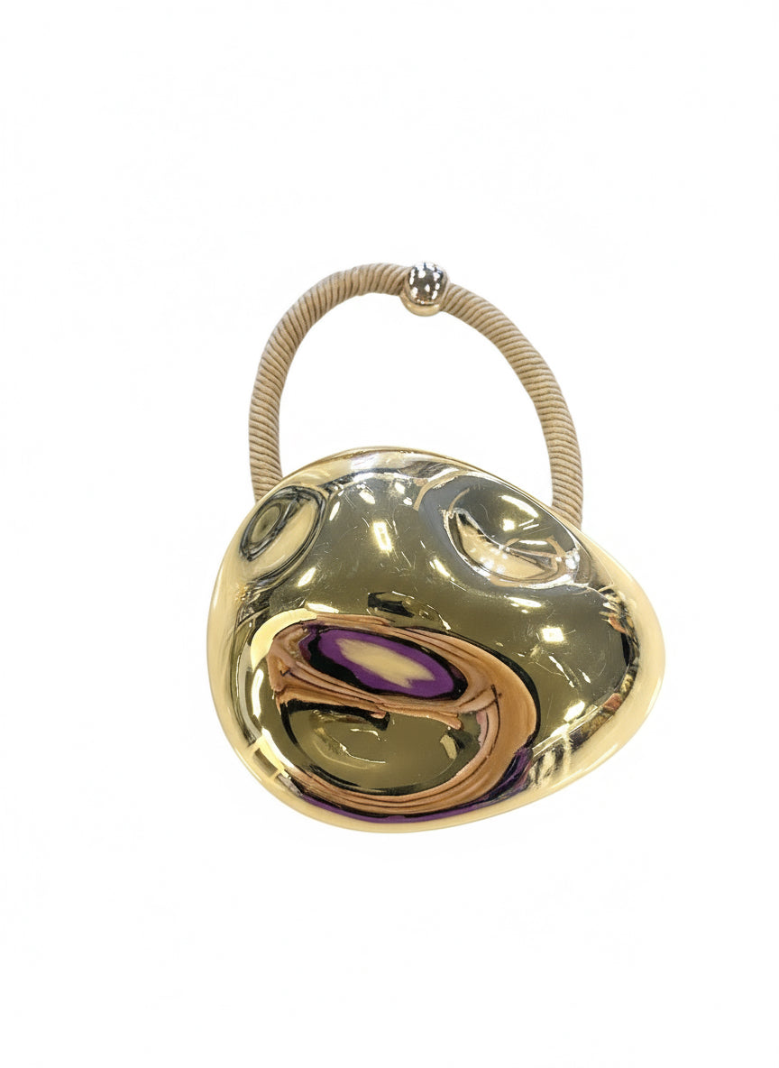 Venus Large Pony Holder - Gold - Gabrielle's Biloxi