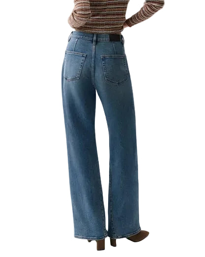 Pistola Kyra High Rise Bowed Wide Leg - Eureka