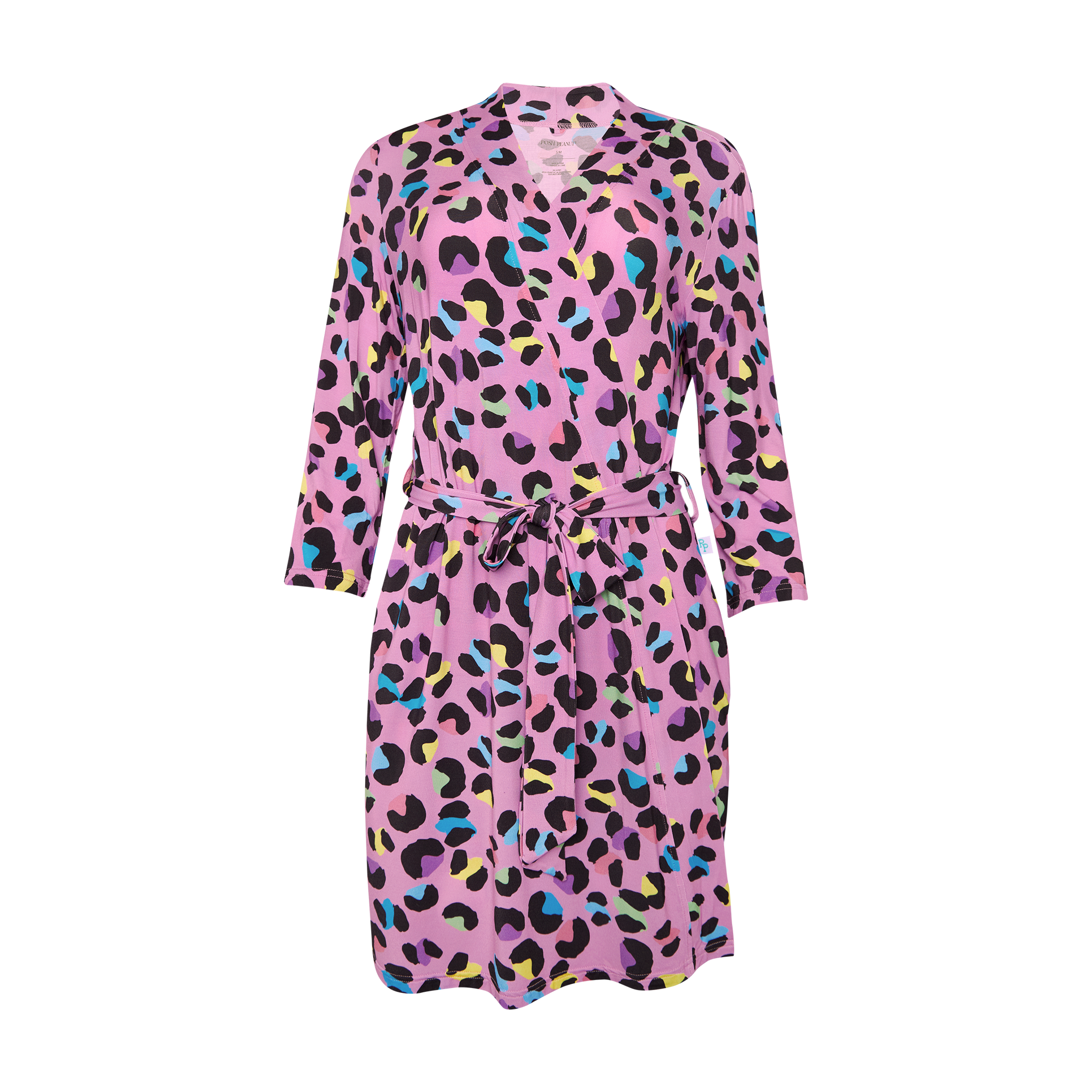 Posh Peanut Robe - Electric Leopard - Gabrielle's Biloxi