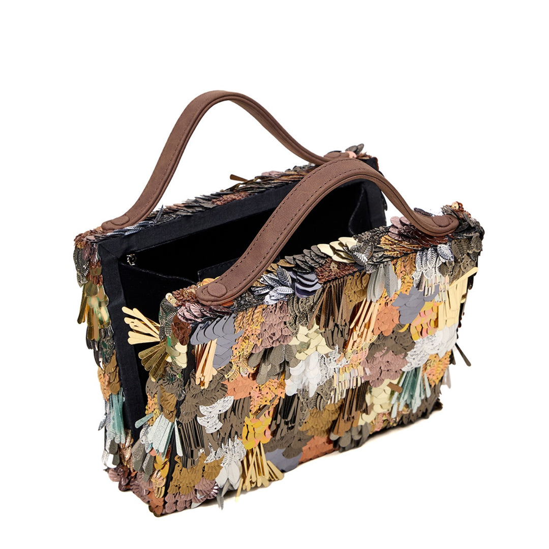 Simitri Polished Pinata Clutch - Gabrielle's Biloxi