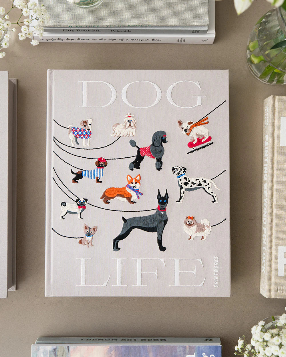 DOGS - Embroidered Photo Album