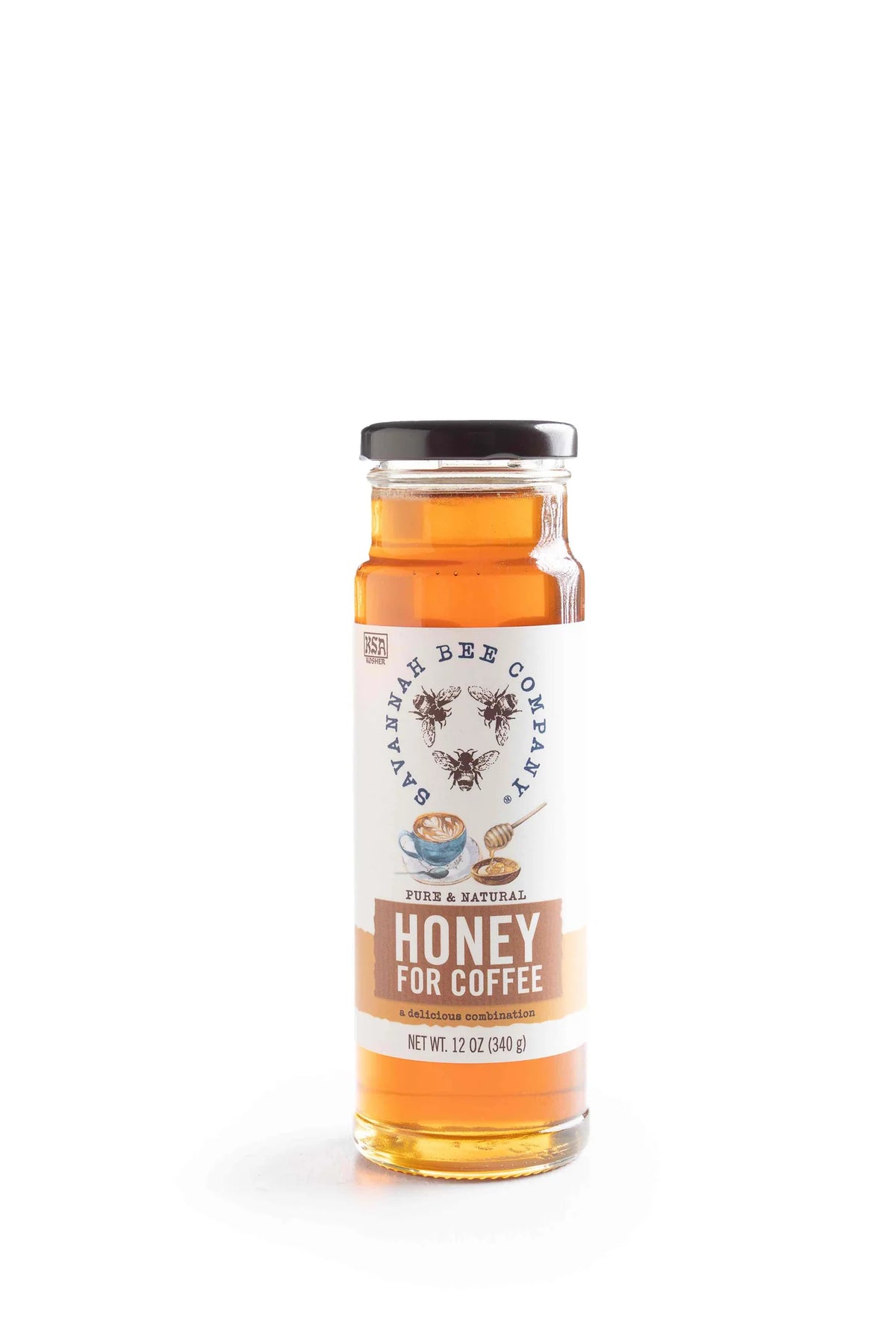 12oz Plastic Squeeze Honey for Coffee - Gabrielle's Biloxi