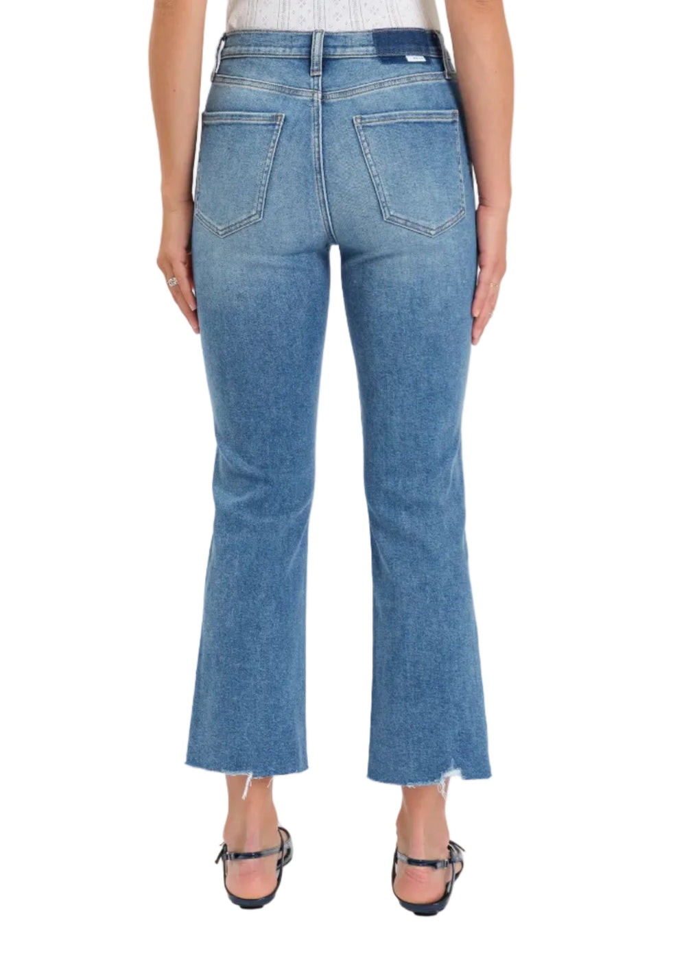 SHY GIRL HIGH RISE CROP FLARE