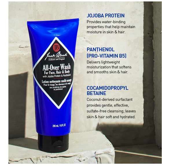 Jack Black All-Over Wash - 33oz - Gabrielle's Biloxi