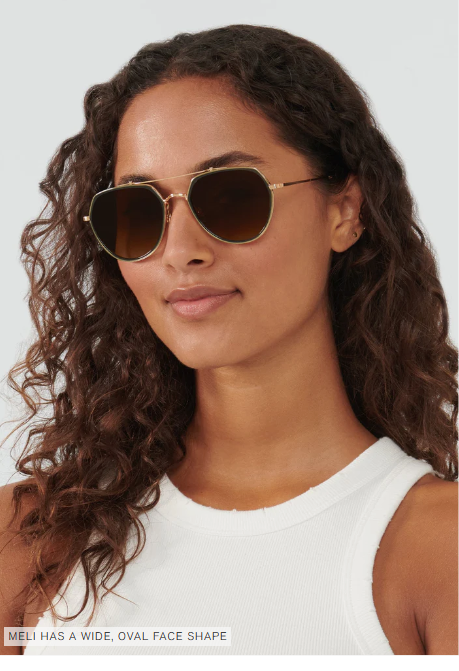 KREWE Baker Bottle Green + Zulu 18K Titanium Polarized - Gabrielle's Biloxi